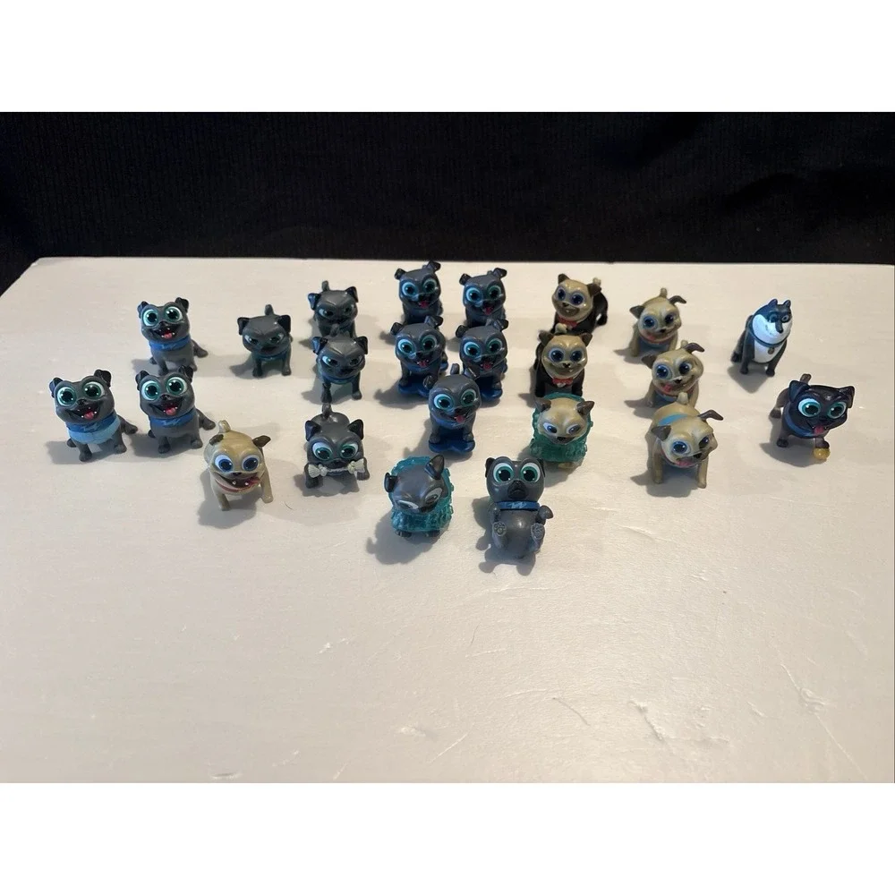 Disney Junior Puppy Dog Pals Friends Set PVC Figure Lot of 23 Toys Bingo Rolly